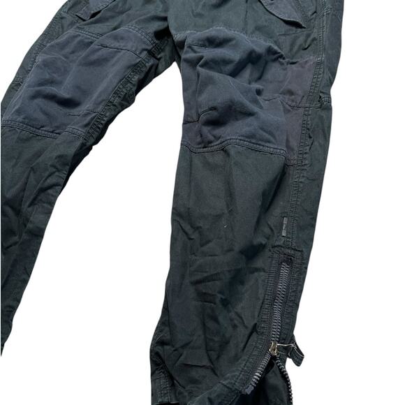 MAHARISHI Washed Black Cargo Utility Pants Size Mens Size XS - Picture 5 of 11